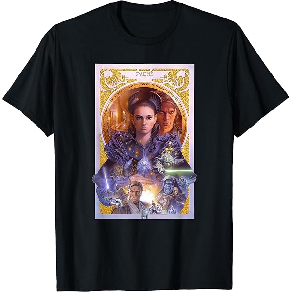 Amazon | スターウォーズ ロゴ パドメ アミダラ Tシャツ | T