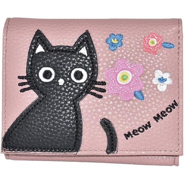 Amazon | [Tgmall] 二つ折り財布 メンズ 猫の足あと 猫の肉球 猫好き