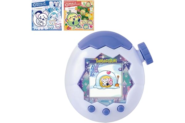 [バンダイ(BANDAI)] Tamagotchi Paradise - White Glacier（特典：『たまラボステッカー：おこじょっち』＆『たまラボステッカー：ぱろろっち』付き） 対象年齢 6 才以上 たまごっちパラダイス