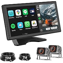 【発送可能 】車載モニター10枚セット Amazon.co.jp: Motocamバックカメラモニターセット 10インチ 録画機能