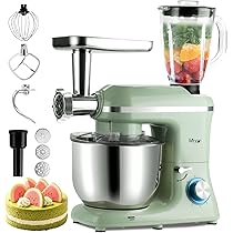 スタンドミキサー6段階速度調節可能 一台三役卓上ミキサー大容量6.5L Amazon.co.jp: スタンドミキサー 6.2L 大容量 卓上ミキサー 一台