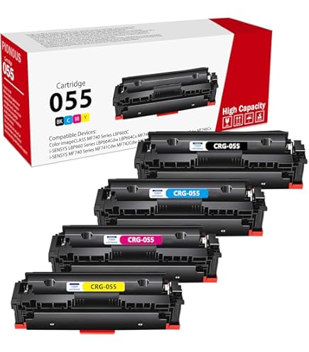 Amazon.co.jp: 1パック 055 3016c001 ブラックトナーカートリッジ CRG
