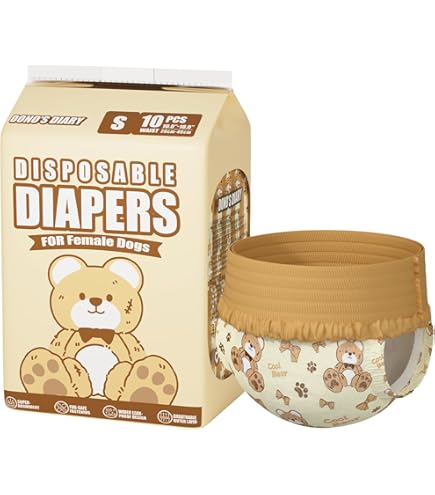 Amazon | Famy 犬用おむつ 女の子用 XSサイズ 72枚入り(12枚入り×6袋