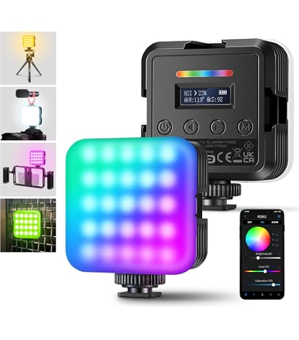 Amazon | ULANZI VL110 RGBライトワンド、ハンドヘルドライト