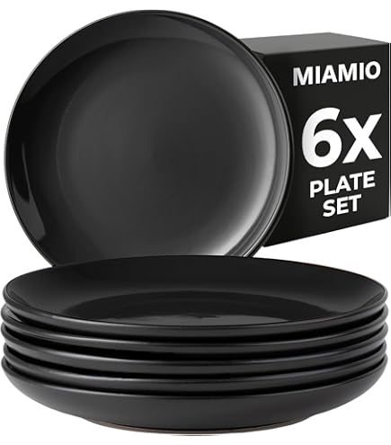 Amazon.co.jp: MIAMIO - 23cm, ディナープレートセット 4枚