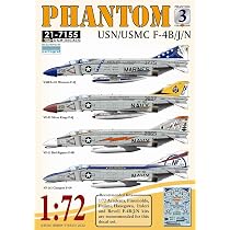 Amazon | DXMデカール 1/72 21-7155 USN/USMC F-4B/J/N ファントム
