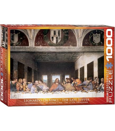 Amazon.co.jp: Chamberart 1000ピース パズル 最後の晩餐／1000 pieces