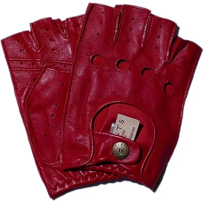 Amazon.co.jp: [デンツ] 革手袋 指ぬきグローブ ドライビンググローブ