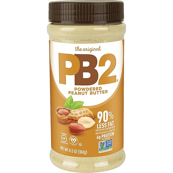 Amazon.co.jp: PB2オーガニックパウダーピーナッツバター(脂肪90%減