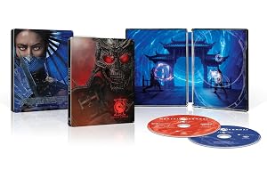 【Amazon.co.jp限定】モータルコンバット／ネクストラウンド　スチールブック仕様　４Ｋ ＵＨＤ ＋ ブルーレイ セット(ビジュアルシート2枚セット付) [Blu-ray]