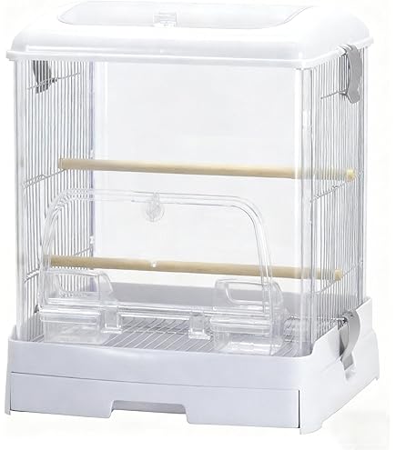 Amazon.co.jp: SANKO Easy Home Clear Bird 35, White : Pet Supplies