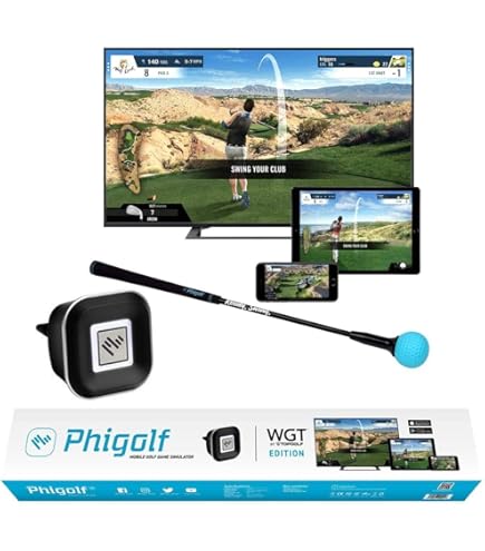 Amazon | PHIGOLF World Tour Edition ホームゴルフシミュレーター