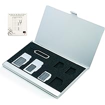 sim　ウイルピュア Amazon | SIMアダプタ SIMカード ピン 2個セット SIMピンケース