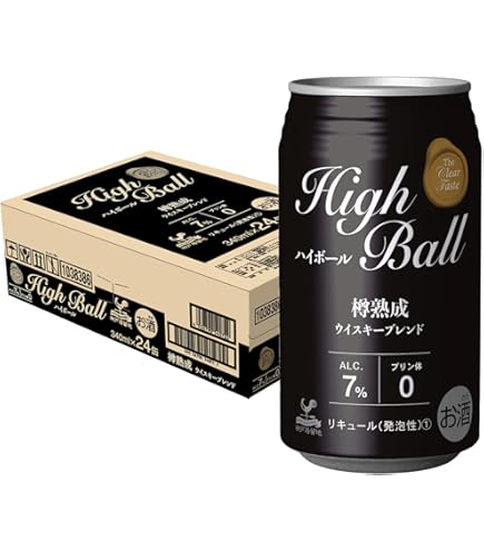 Amazon.co.jp: キリン ホワイトホース ハイボール（350ml×24本）×3箱