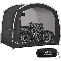 Amazon | サイクルハウス 自転車テント Azaeahom サイクルポート