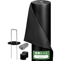Amazon | YdGalxeon 防草シート 2m幅×50m 除草シート 不織布 10年耐久