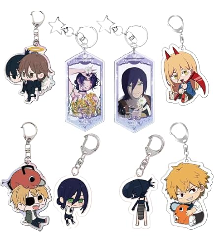 Amazon.co.jp: For チェンソーマン キーホルダー ポチタ グッズ デンジ