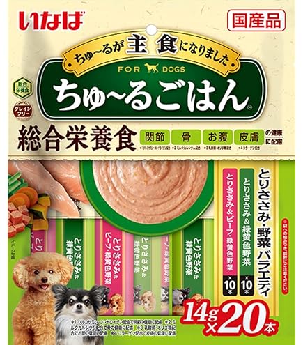 くぅいなばちゅーる 総合栄養食 20本入りとりささみバラエティ Amazon.co.jp: いなば ちゅ~る 総合栄養食 とりささみバラエティ