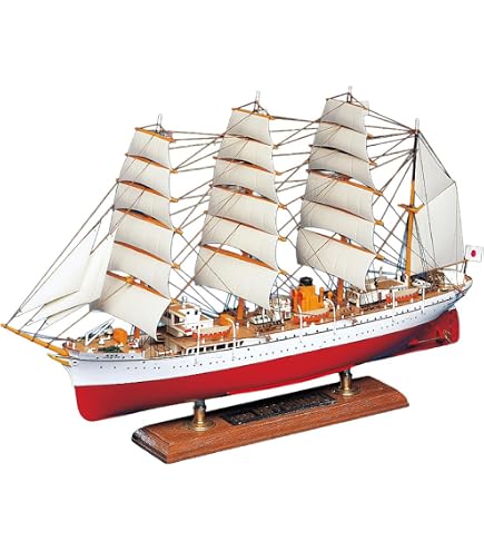 Amazon | 青島文化教材社 1/350 帆船 No.01 日本丸 | プラモデル 通販