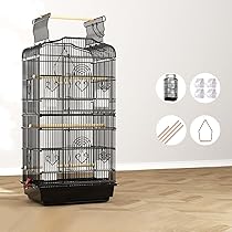 Amazon | 超大型 バードゲージ 大型鳥かご｜ブランコ付き・複数