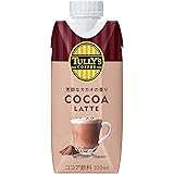 タリーズコーヒー ココアラテ 330ml×12本 キャップ付き 紙パック