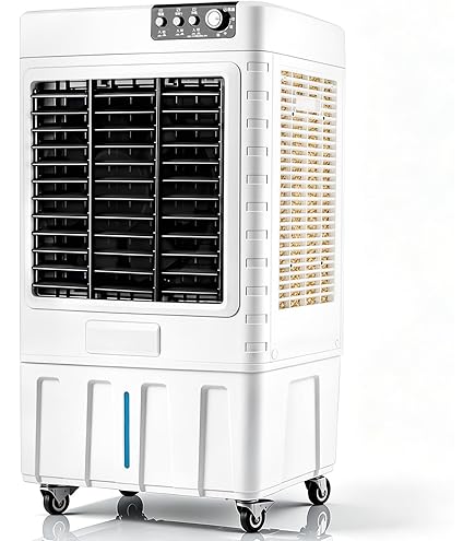 冷風機 Amazon | ZAPJQL 業務用 大型冷風扇 冷風機 90W気化式送風機 風量