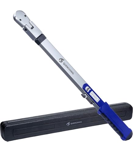 ANPUDS Digital Torque Wrench Set - 3/8" & 1/2" Drive, ±1% Accuracy, Vibration Alert, 0.66-250.8 Ft.lb Range
