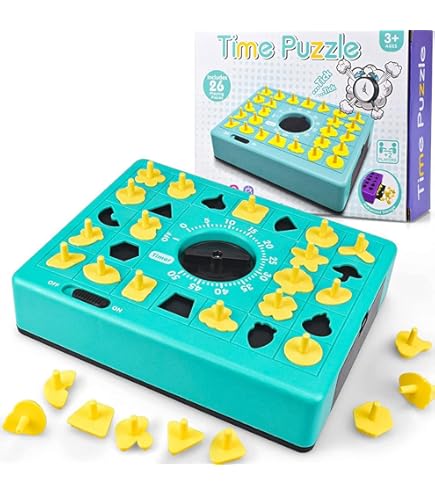 Amazon.co.jp: 知育玩具 キッズタイムボードパズルおもちゃ タイマー