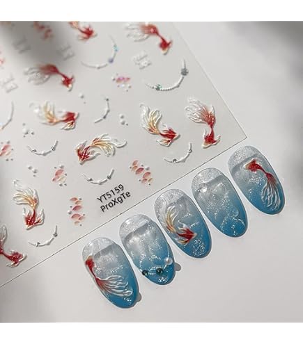 Amazon | Sha-Nail Pro 金魚 | Sha-Nail pro(写ネイル プロ) | シール