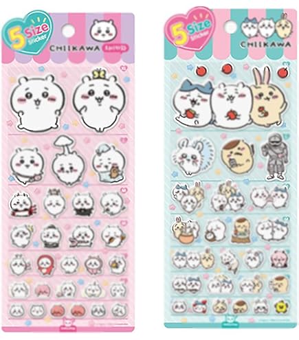 Amazon | バンダイ (BANDAI) ちいかわ ダイカットステッカーセット4