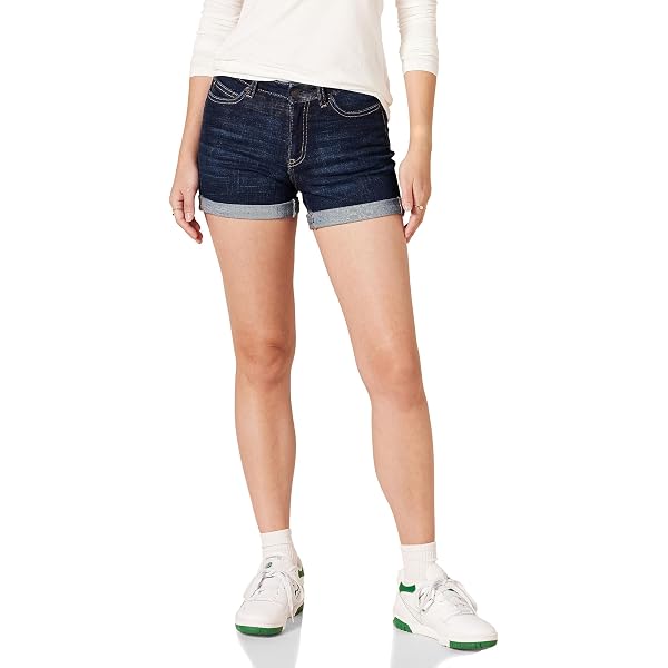 Yelete Fashion Womens Summer Cotton Shorts - Stretchy Casual Pull-On Shorts (Purple, S)
