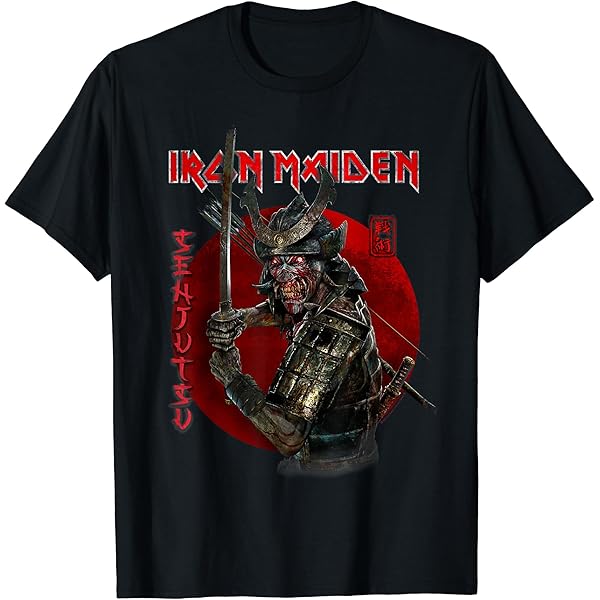 Amazon | Iron Maiden - Japan Event Tシャツ | Tシャツ・カットソー 通販