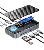 Amazon.co.jp: RayCue CyberAxon D3 ドッキングステーション 13in1