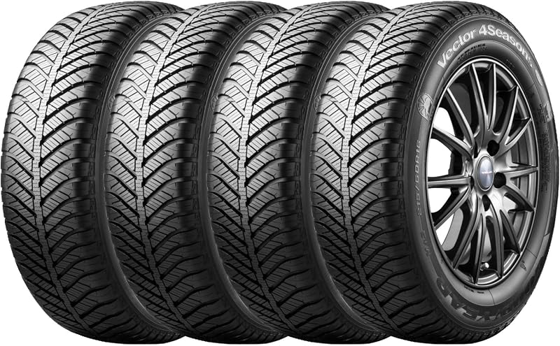 グッドイヤー(GOODYEAR) オールシーズン 165/55R15 75H Vector 4Seasons Hybrid タイヤのみ・ホイールなし 4本セット 05609590