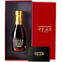 Amazon.co.jp: 高級 濃厚 黒糖梅酒 ギフト 2009年 ヴィンテージ 17年