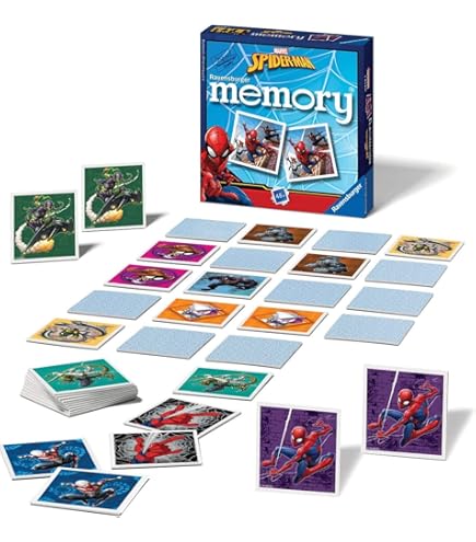 Ravensburger Mini Memory Stitch - Jeu De Mémoire 48 Cartes Pour Enfants Dès 3 Ans, Favorise Concentration Et Observation