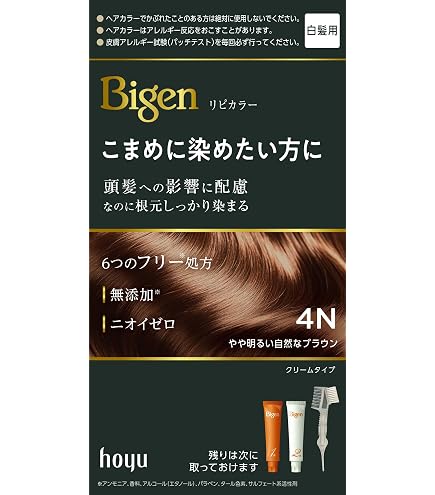 Amazon | ヘアカラー クリームヘアカラーN N4 【医薬部外品】 | 資生堂