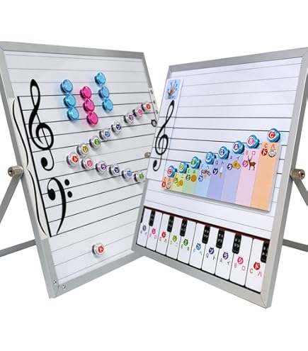 Amazon.co.jp: ホワイトボード 五線 5線 白板 ピアノ教室 音楽教室