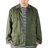 [ロスコ] コットンポリ ツイル タクティカル BDUシャツ [並行輸入品]