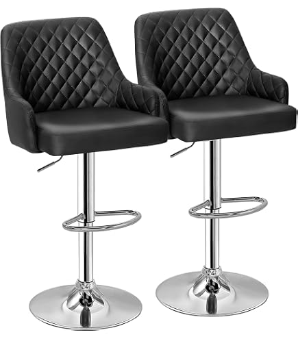 Amazon｜ralex-chair カウンターチェア 2脚セット 昇降式 回転バー椅子