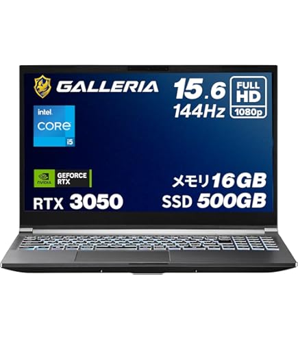 【新型ガレリア】Ryzen 5 GTX1650 16GB 新品SSD搭載✨ Amazon.co.jp: GALLERIA RL5R-G165-5 GTX1650 Ryzen 5 6600H Gaming