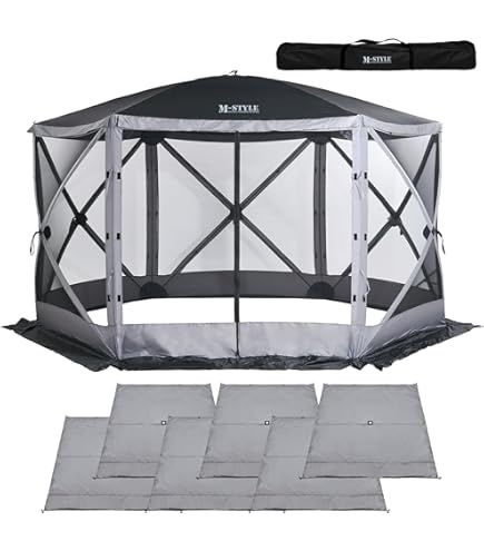 ガゼボ イベントテント 蚊帳 パーゴラシェード 常設 大型テント