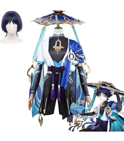 Amazon.co.jp: スカラマシュ 放浪者 コスプレ衣装 原神 げんしん