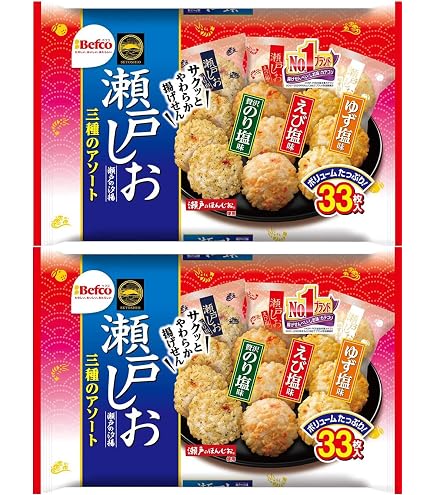 Amazon.co.jp: Pikotta 瀬戸の汐揚 BIGパック 3種アソート 54枚入 3袋