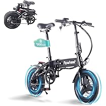 Amazon | 折りたたみ自転車 アシスト走行可能 Ripwheat アシスト距離