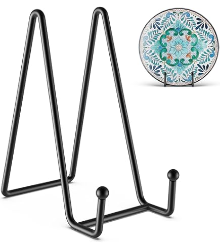 Tripar 4\" Mahogany Painted Square Wire Stand