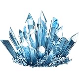 DeeRace 子供向けのクリスタル成長キット、科学実験キット付きのクリスタル、ユーザーガイドに含まれる子供向けの教育用ギフト - 青