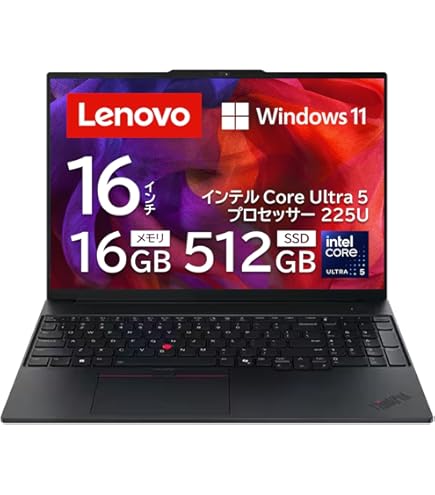 Amazon.co.jp: 【公式】 Lenovo ThinkPad E16 Gen3 IAL ノートパソコン