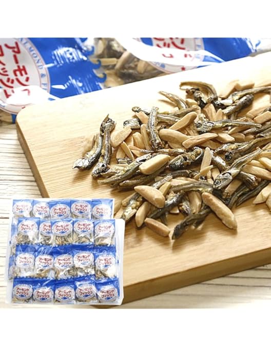 Amazon.co.jp: Fujisawa Shoji Almond Fish Kernels 7g x 40 Bags
