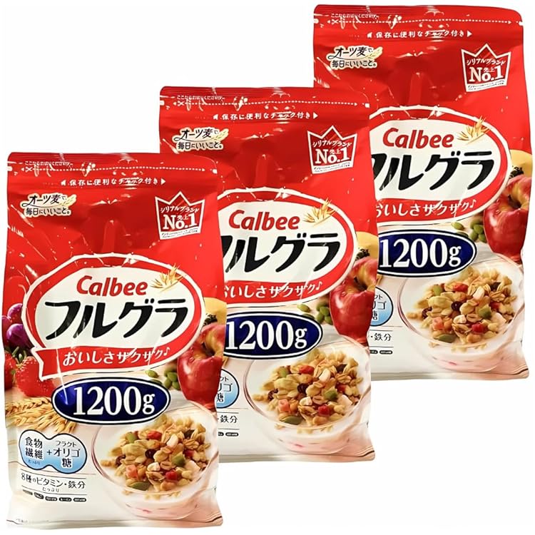 ふるーつぐれーぷ Amazon.co.jp: カ ル ビ ー フルーツグラノーラ フルグラ 1200g : 食品